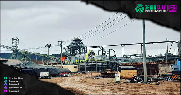 <p>Ket Foto: PT Citra Palu Mineral (CPM) pengolahan emas beroperasi di Kelurahan Poboya, Kecamatan Mantikulore. (Foto/Facebook Opu Agus)</p>
