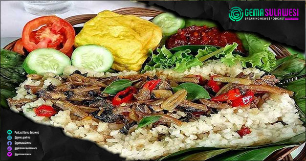 <p>Ket Foto: Nasi Bakar Teri</p>
