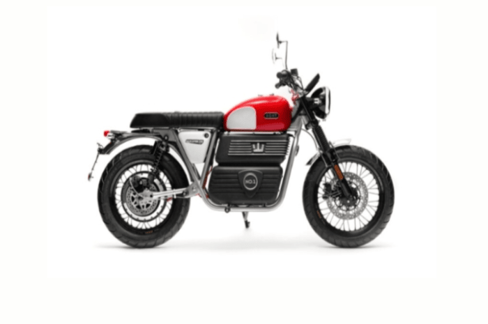 <p>Keterangan foto: Motor Listrik RGNT Scrambler(Foto/Instagram/@rgnt)</p>
