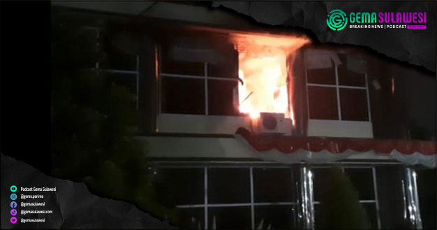 <p>Ruang Tipikor Polda Sumatera Utara Terbakar  (Foto/Istimewa)</p>