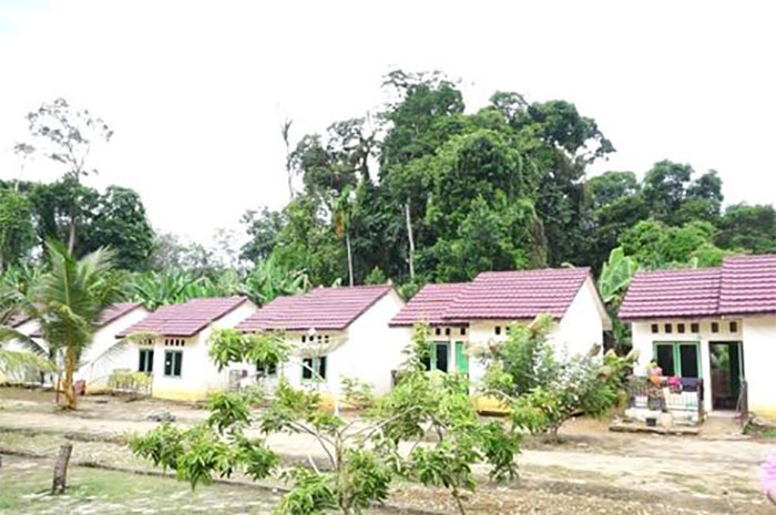 <p>Foto: Bantuan rumah khusus di Jambi.</p>
