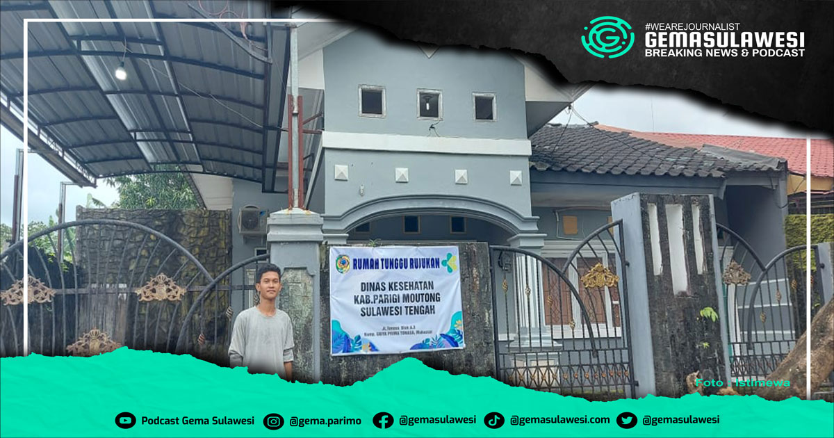 <p>Ket Foto: Rumah Tunggu Rujukan di Makassar bagi warga Kurang Mampu Parigi Moutong. (Foto/Dinkes Parigi Moutong)</p>
