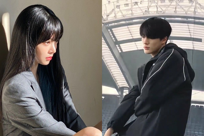 <p>Ket. Foto: Eun Chae Le Sserafim dan Jeno NCT Dream Idol Kpop dengan Kepribadian ISFP (Foto/Pinterest)</p>

