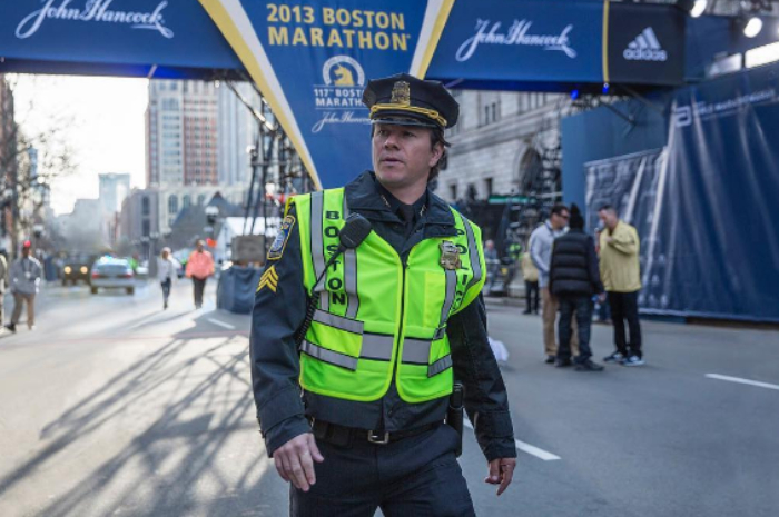 <p>Ket Foto: Salah satu film yang dibintangi Mark Wahlberg adalah Patriots Day (Foto/Instagram/@patriotsdayfilm)</p>
