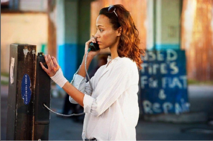 <p>Ket Foto: Salah satu adegan dalam film Colombiana (Foto/Instagram/@saraispain)</p>
