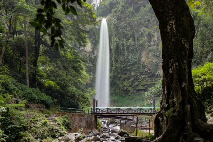 <p>Ket foto: Menjelajah wisata alam Grojogan Sewu Tawangmangu, destinasi asri yang menyejukkan (Foto/Instagram/@feelnfix_)</p>
