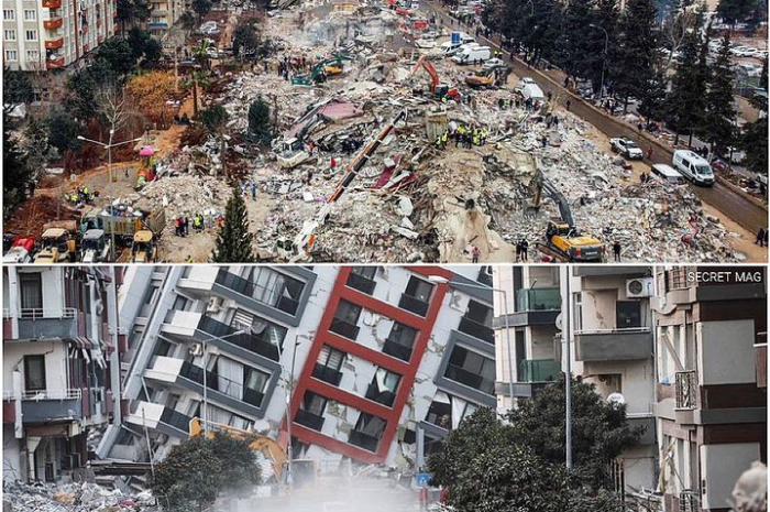 <p>Ket. Foto: Akibat Gempa Bumi Turki Berkekuatan 6,4 Magnitudo Menyebabkan 213 Orang Terluka (Foto/Pinterest)</p>
