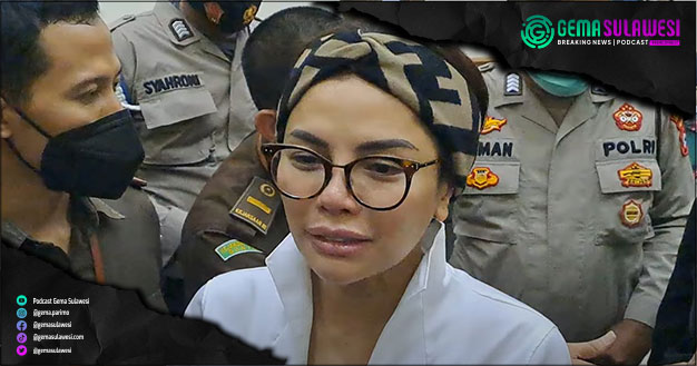 <p>Ket Foto: Nikita Mirzani Dalam Jumpa Pers Setelah Persidangan, (Foto Screenshot Video Sidang)</p>
