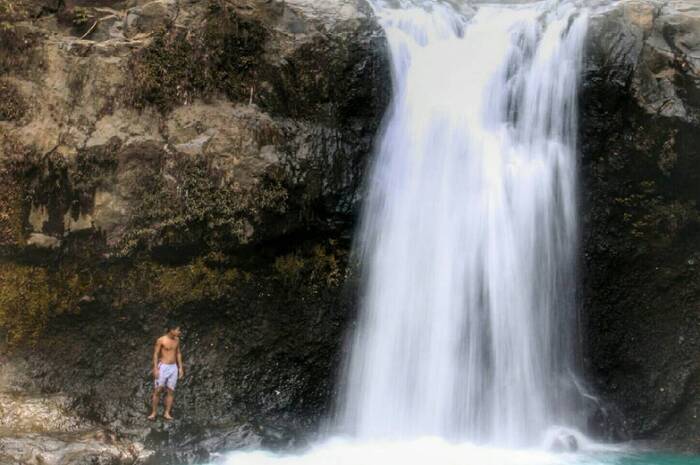 <p>Ket Foto: Ilustrasi foto pesona Air Terjun Triban Probolinggo (Foto/Instagram/@kurniaalvinn)</p>

