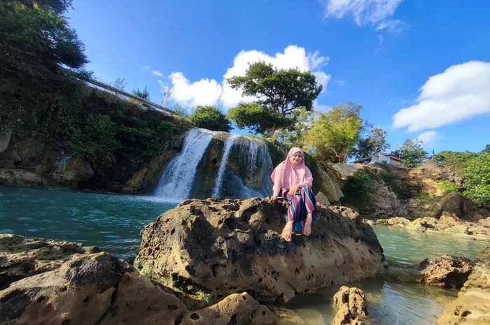 <p>Ket Foto: Ilustrasi foto pesona Air Terjun Toroan (Foto/Instagram/@maduraholic)</p>
