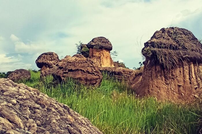 <p>Ket Foto: Ilustrasi foto pesona Bukit Jamur Gresik (Foto/Instagram/@brianprasetya)</p>