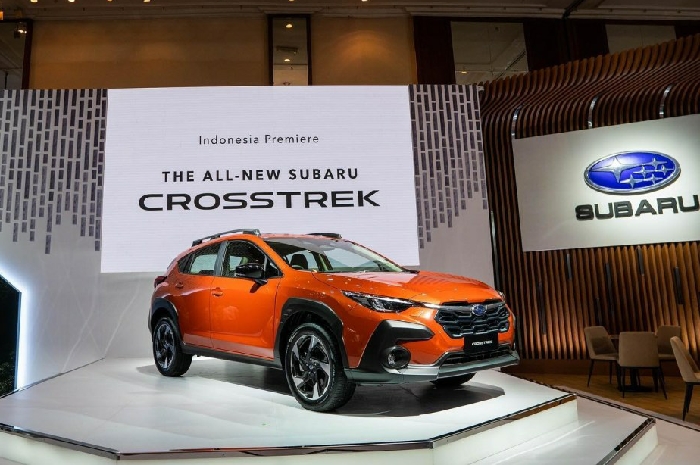 <p>Subaru Crosstrek akan menambah panasnya pasar SUV (foto/Subaru Indonesia) </p>
