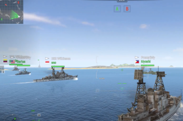 <p>Ket Foto: Cuplikan Game PC Online Force of Warships: Battleship Games (foto/youtube/@MAZAVS)</p>
