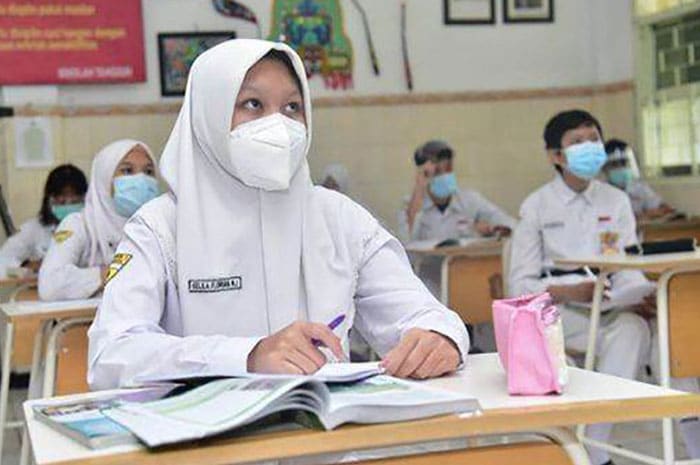 <p>Foto: Illustrasi tatap muka sekolah.</p>
