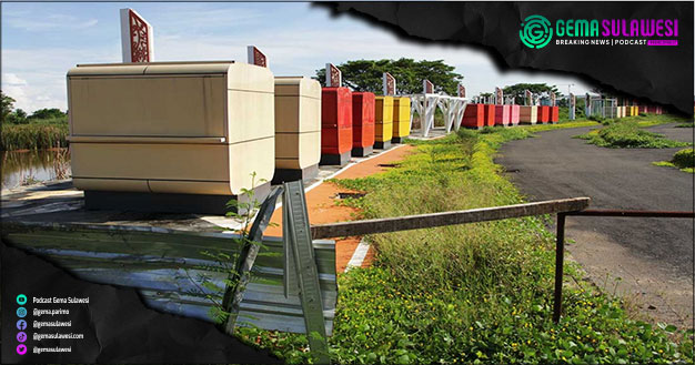 <p>Proyek Pedestrian Makassar Mangkrak (Foto/Istimewa)</p>

