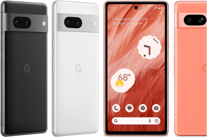 <p>Foto Google Pixel 7 dan Google Pixel 7A (foto/website resmi Google)</p>
