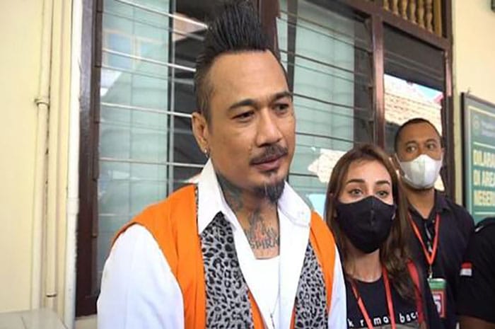 <p>Foto: Jerinx tersangka kasus dugaan pengancaman.</p>
