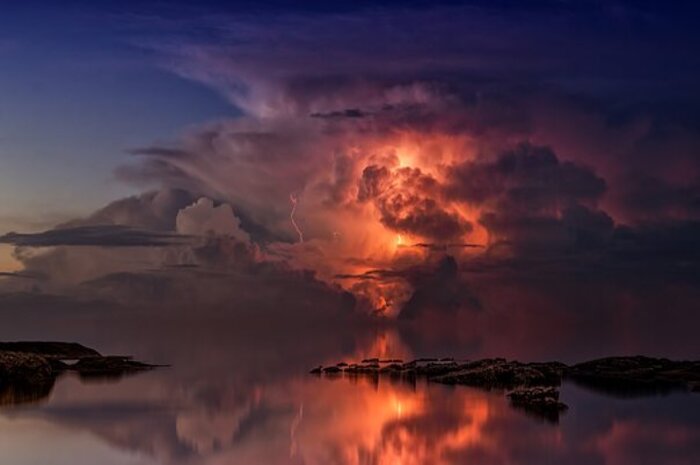 <p>Ket Foto: Ilustrasi foto awan yang mendung (Foto/Pixabay/Berawan)	</p>
