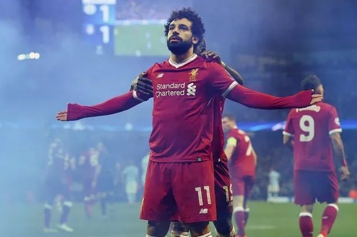 <p>Ket Foto: Foto dari Mohamed Salah yang memberikan dukungan kepada Palestina (Foto/Twitter/@idextratime)</p>
