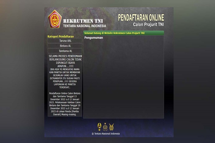 <p>TNI AL Terima 755 Tamtama-Bintara di Sulawesi Tenggara Tahun 2023</p>
