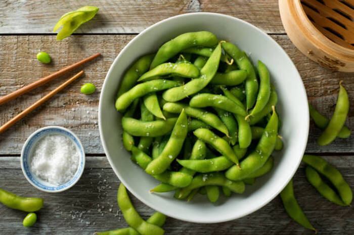 Ket Foto: Ilustrasi foto edamame (Foto/Pixabay/Edamame)
