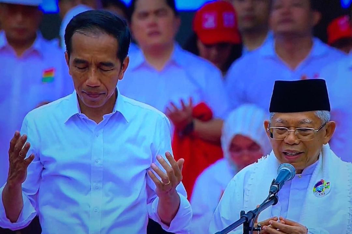 <p>Foto Presiden Jokowi dan Wakil Presiden Ma’ruf Amin (foto/instagram/@jokowi.amin)</p>
