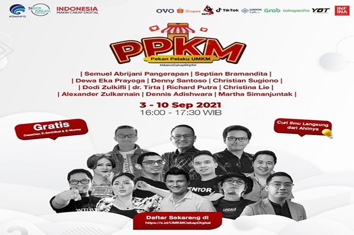 <p>Foto: Kemenkominfo Dorong Pelaku UMKM Manfaatkan Teknologi Digital.</p>
