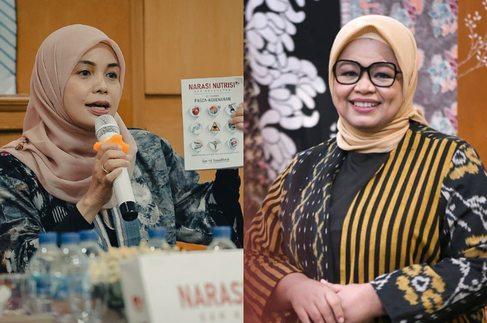 <p>Foto Siti Atiqoh dan Fery Farhati yang jadi kandidat ibu negara (foto/instagram/@atikoh.s/fery.farhati)</p>
