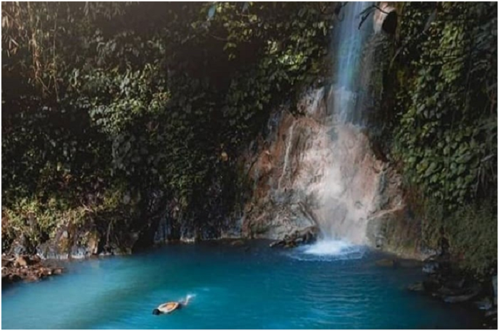 <p>Ket Foto: Pesona Curug Koleangkak Subang (Foto/Instagram/@curugkoleangkak)	</p>
