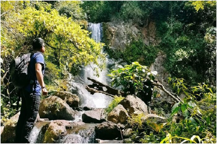 <p>Ket Foto: Pesona Curug Cikaruncang Subang (Foto/Instagram/@arhiwell)	</p>
