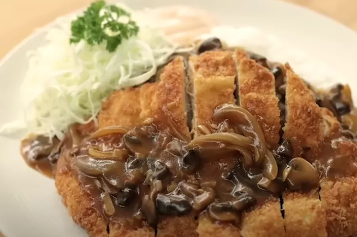 <p>Ket Foto: Ilustrasi foto nasi katsu ayam korea (Foto/Youtube Devina Hermawan)</p>
