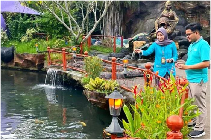<p>Ket Foto: Pesona Purbasari Pancuran Mas Purbalingga (Foto/Instagram/@purbasaripancuranmasofficial)</p>
