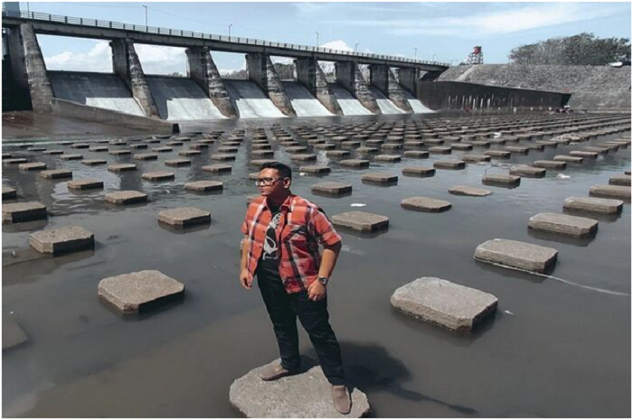 <p>Ket Foto: Pesona Dam Colo Sukoharjo (Foto/Instagram/@alpha_mp)</p>
