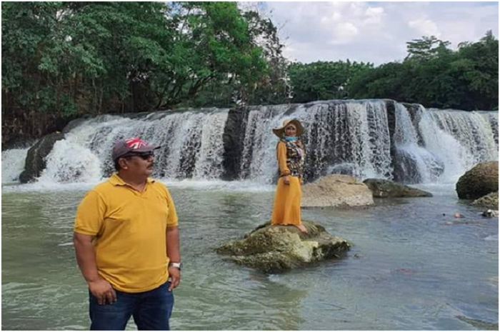 <p>Ket Foto: Pesona Curug Parigi Bekasi (Foto/Instagram/@curugparigibekasi)</p>
