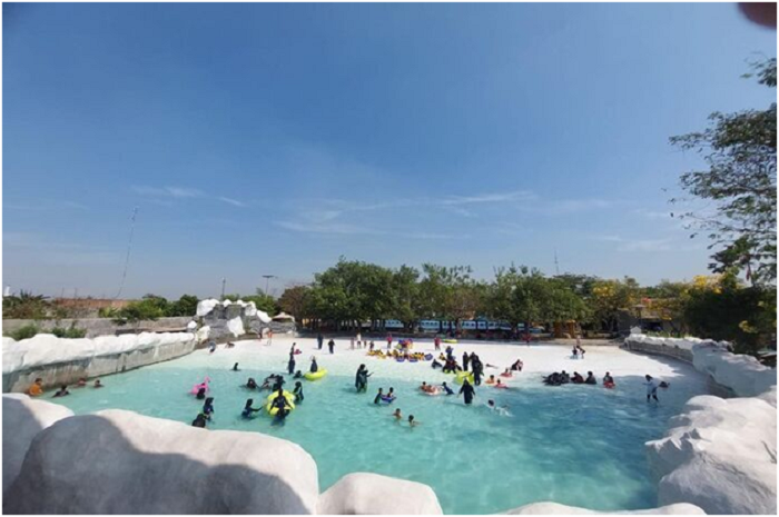 <p>Ket Foto: Pesona Puri Nirwana Waterpark Bekasi (Foto/Instagram/@purinirwanawaterpark23)</p>
