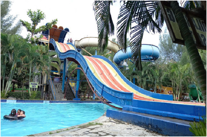 <p>Ket Foto: Pesona Waterboom Bojongsari Indramayu (Foto/Google Maps/Supriyanto)	</p>
