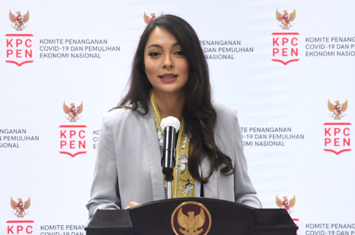 <p>Ket Foto: </p>
<p>Juru Bicara Pemerintah untuk Penanganan Covid-19 Reisa Broto Asmoro. (Foto/covid19.go.id)</p>
