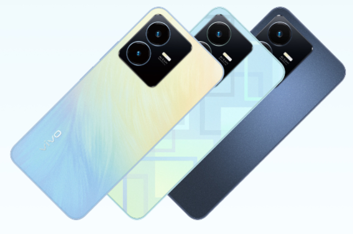 <p>Foto HP Vivo Y22 yang jadi produk agresif dari Vivo termasuk keunikan desainnya (foto/ website resmi Vivo)</p>