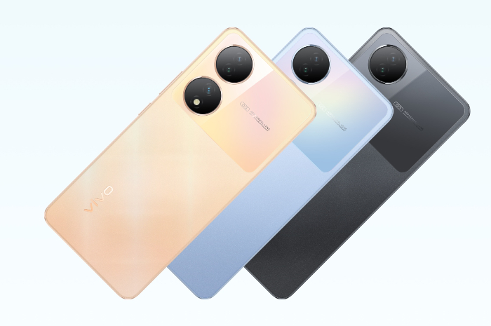 <p>Foto Vivo Y100A yang memiliki desain unik bisa berubah warna dan trendy (foto/website resmi Vivo)</p>

