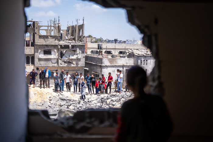 Ket. Foto : Pakar Sebut Berdiri Bersama dengan Palestina Memerlukan Tantangan terhadap Mitos Institusi Non Politik (Foto/X/@UNRWA)