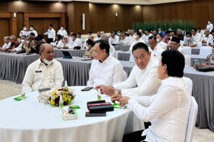 <p>Keterangan Foto : Wagub Sulteng ikuti rakor LKKL dan LKPD Tahun anggaran 2022,(Foto/Humas Pemprov Sulteng)</p>