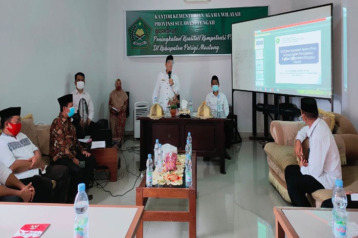 <p>Foto: Pelaksanaan Peningkatan Kualitas Pengurus Masjid di Parimo, Sulteng. Selasa 2 Maret 2021.</p>