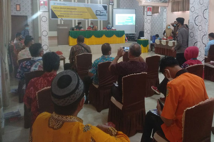 <p>Foto: Pelaksanaan FGD dan Publikasi Sensus dan PDRB Parimo, Sulteng, Kamis 4 Maret 2021. </p>
