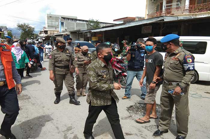 <p>Foto: Walkot sidak sejumlah pasar</p>
