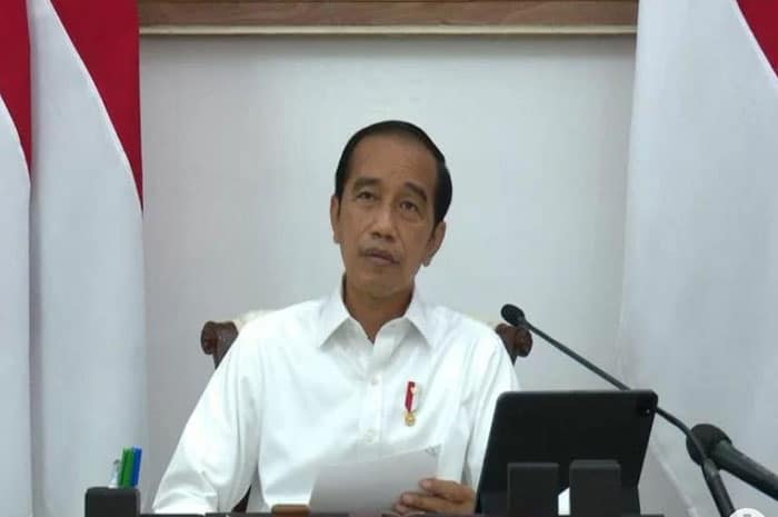 <p>Foto: Preseiden Jokowi.<br />
Presiden Minta Kepala Daerah Waspadai Lonjakan Covid19.</p>
