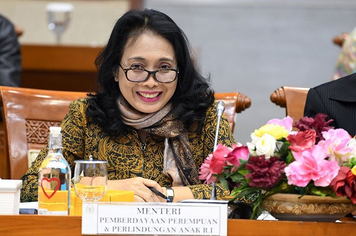 <p>Foto: Menteri Pemberdayaan Perempuan dan Perlindungan Anak (PPPA) Bintang Puspayoga.<br />
Menteri PPPA Ingatkan Dampak Negatif Perkawinan Anak.</p>
