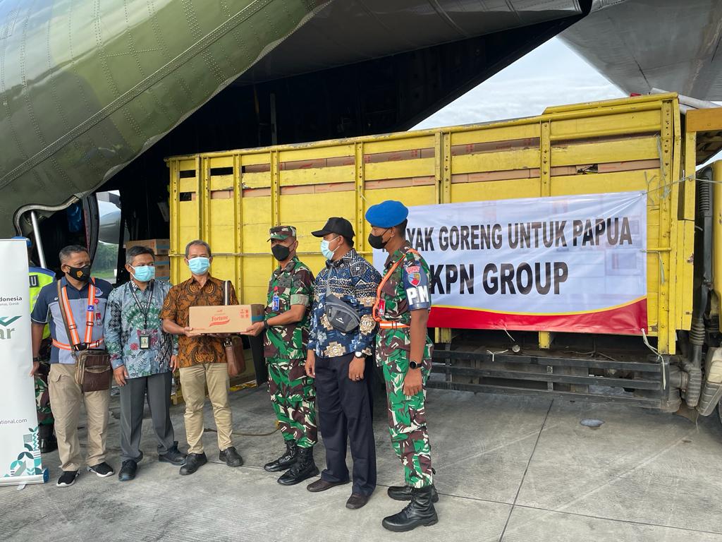 TNI AU Dilibatkan, Perkuat Pasokan Migor Wilayah Timur Indonesia