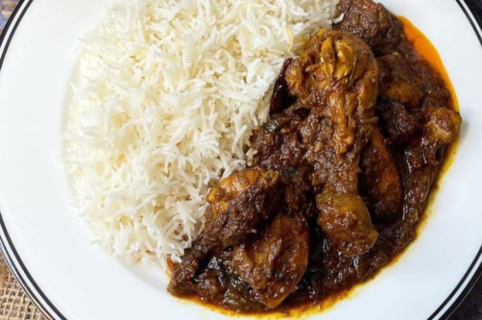 <p>Ket foto: resep masakan ayam kari spesial dengan yogurt (foto/Instagram/@time4cook_)</p>
