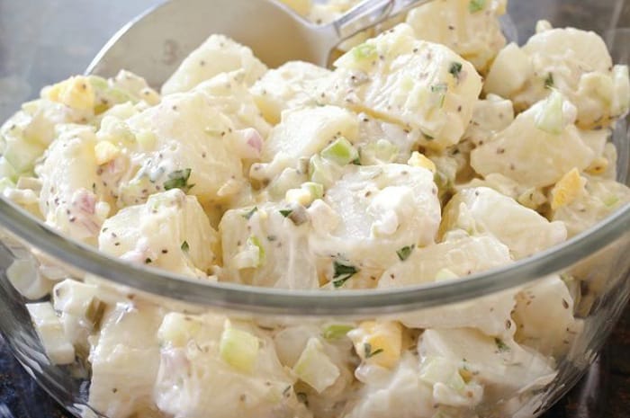 <p>Ket foto: resep makanan sehat salad kentang (foto/Instagram/@cooksillustrated)</p>

