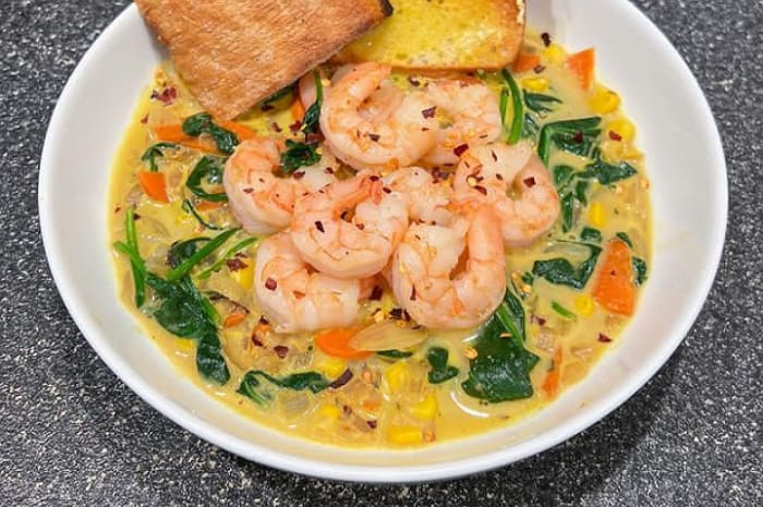 <p>Ket foto: resep membuat sup udang pedas (foto/Instagram/@healthyanddelightful) </p>
